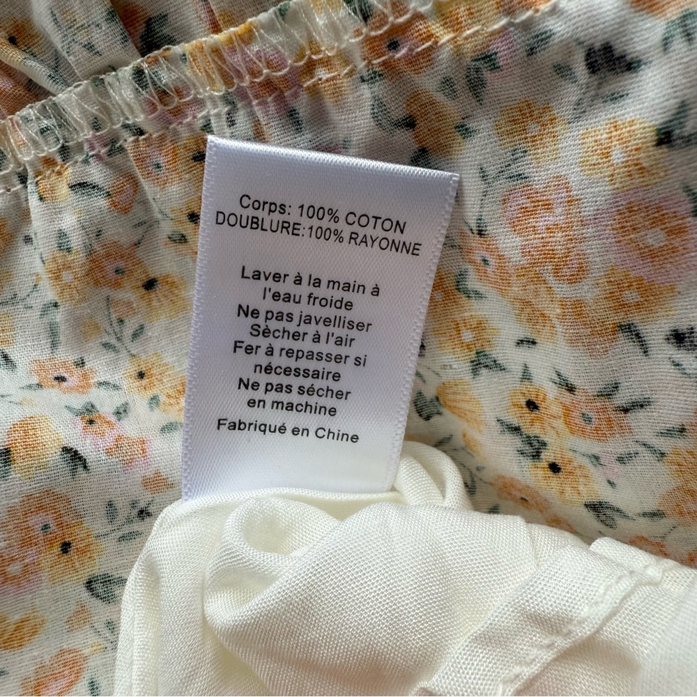 Lush Cut Out Ruffled Mini Sundress Size Medium - Picture 6 of 6